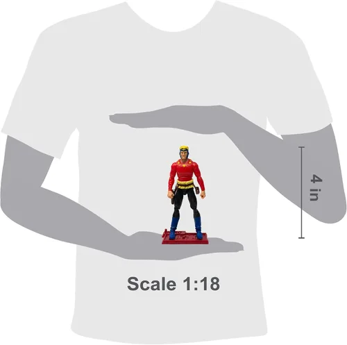 Miniatura 3 de Boss Fight Studio Hero H.A.C.K.S. Flash Gordon - Figura de acción de cómic – Figura coleccionable altamente articulada y accesorios que incluyen
