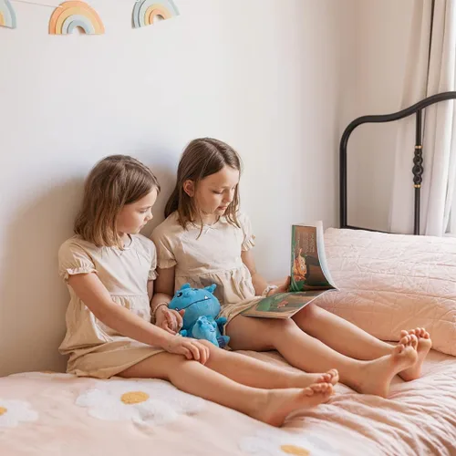 Miniatura 9 de Mint Bucket Brands Chomphogs on Guard - Protectores de felpa para niños asustados de la oscuridad - Los niños finalmente duermen solos por la noche