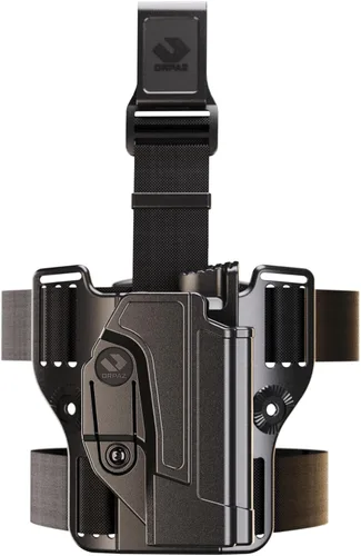 Miniatura 13 de Orpaz C-Series IWI Jericho 941 Funda de polímero marco compatible con IWI Jericho 941 OWB Holster – Unisex – Asegurará tu pistola con un aspecto