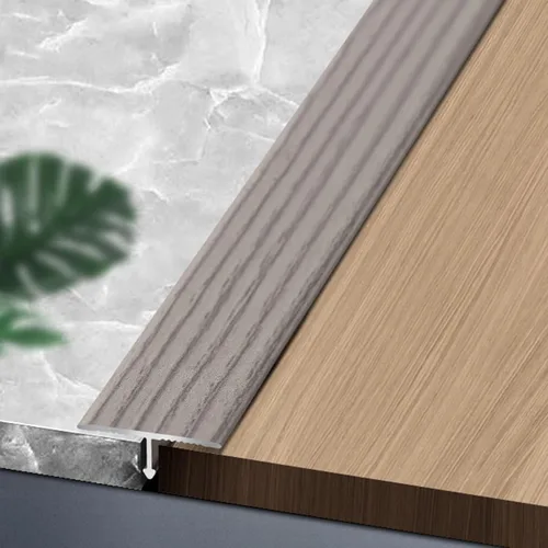 Miniatura 18 de Tiras de transición de moldeo en T de grano de madera, tiras de cubierta de umbral de aleación de aluminio, decoración de borde de alfombra a LVT