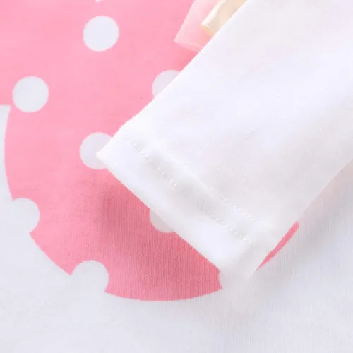 Miniatura 4 de Baby Girl Clothes 3 Pieces Long Sleeved Cute Toddler Infant Outfits Kids Tops and Pants Set