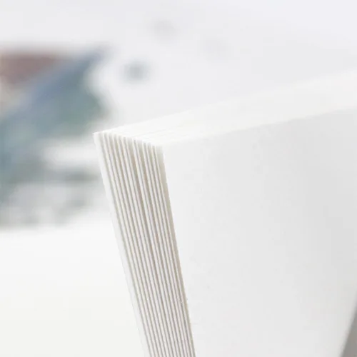 Miniatura 4 de RGBMIX Cuaderno de acuarela de 8 x 11 pulgadas, 140 libras/300 gsm, 24 hojas, diseño en espiral, páginas sin deshilachar, papel de prensa en frío