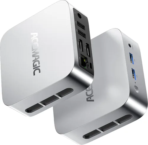 Miniatura 9 de ACEMAGIC V1 Mini PC, 16 GB DDR4 RAM 256 GB SSD Mini computadoras, Twin Lake N150 (Beat N97/N95) PC de escritorio pequeño, 4K Dual