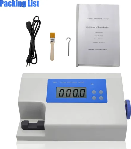 Miniatura 8 de CGOLDENWALL YD-I Manual de carga y prensa Tablet Dureza Tester YD-1 Tablet Dureza Máquina de prueba de dureza Tablet Prueba de dureza Durómetro