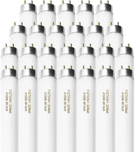 Miniatura 10 de Konideke Bombilla fluorescente F15T8/CW T8 de 15 W de 18 pulgadas, color blanco frío, bombilla de repuesto F15T8/SP41 para garaje, oficina, cocina