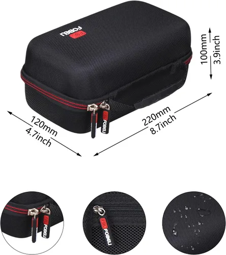 Miniatura 7 de FBLFOBELI Estuche rígido de almacenamiento de EVA compatible con Midland ER310/ER310PRO/ER210/ER300/ER50 con manivela de emergencia radio AM/FM