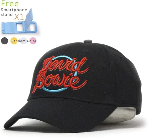 Miniatura 6 de David Bowie Flash 1978 World Tour Gorra de béisbol oficial ajustable, Gira mundial de 1978