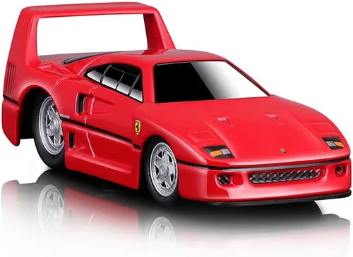 Miniatura 5 de Muscle Machines 15558 - Coche modelo fundido a troquel rojo Ferrari F40 1/64