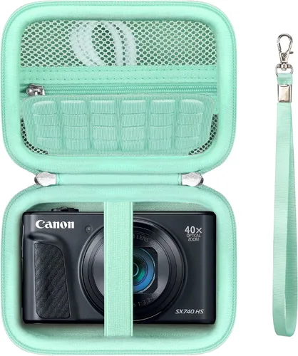 Miniatura 15 de Estuche de transporte rígido para Canon PowerShot SX740 HS/ SX730 HS/ SX720 HS/ SX620 HS/ G7 X Mark III/ G7 X Mark II cámara digital, bolsa de viaje