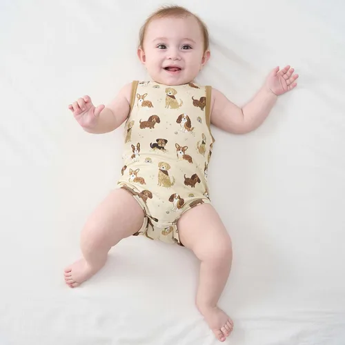 Miniatura 209 de pureborn Mameluco de algodón súper suave para bebés niños y niñas de 0 a 24 meses