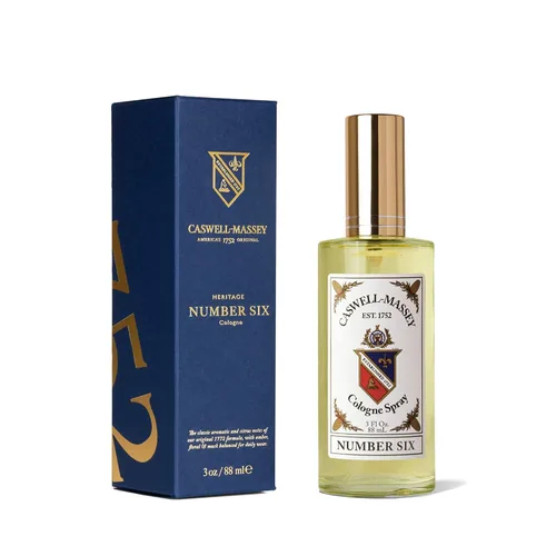 Miniatura 10 de Colonia Caswell-Massey Greenbriar, Colonia para hombres con aroma clásico y vigorizante con notas de cítricos, salvia y terciopelo robusto, 3 fl oz