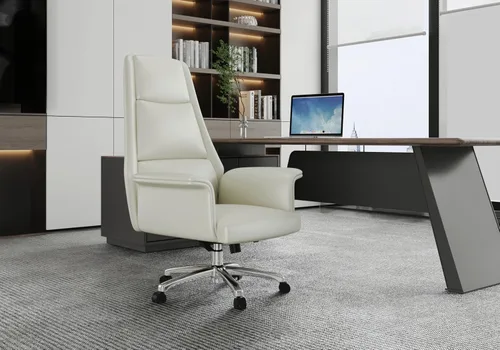 Miniatura 3 de Silla de escritorio ergonómica, soporte de peso excepcional, silla de oficina cómoda, silla de oficina de respaldo alto, comodidad personalizable