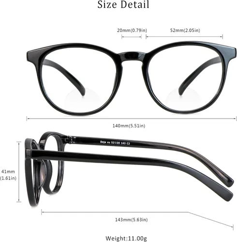 Miniatura 7 de LifeArt - Lentes con bloqueo de luz azul para leer en el computador