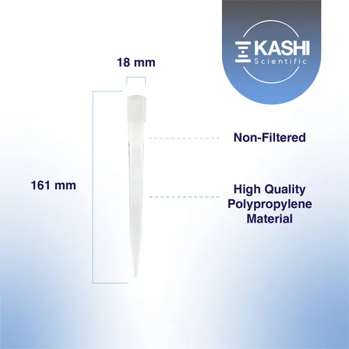 Miniatura 4 de Kashi Scientific 10000uL Puntas de pipeta universales para laboratorio en estuche, estériles, libres de DNasa/RNAsa, seguras contra pirógenos