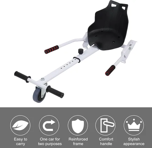 Miniatura 9 de Accesorio de asiento para aeropatinetas, accesorio de Go Kart para niños y adultos, accesorio para scooter de equilibrio automático, apto