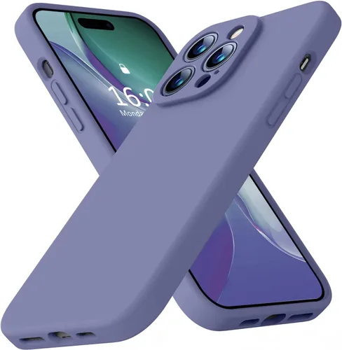 Miniatura 53 de Funda compatible con iPhone 13 de 6.1 pulgadas, de silicona líquida premium [forro de microfibra suave antiarañazos], goma de gel, protección Uva