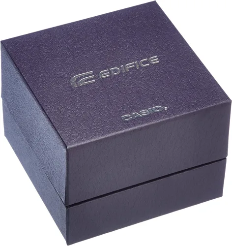 Miniatura 3 de Casio Reloj de cuarzo Edifice para hombre con correa de acero inoxidable, plata, 20.54 (Modelo EQB-700D-2ACF), PlateadoAzul, Reloj de cuarzo