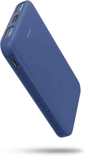 Miniatura 9 de S22 Cargador Portátil, Batería Externa Mini Colorida de 5000mAh Compatible con iPhone 15/14/13/12/11/X de Todas las Series y Teléfono Android