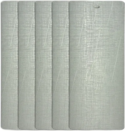 Miniatura 6 de DALIX Lamas de textura vertical negra sedosa tamaño de ventana 46.5 cantidad 5