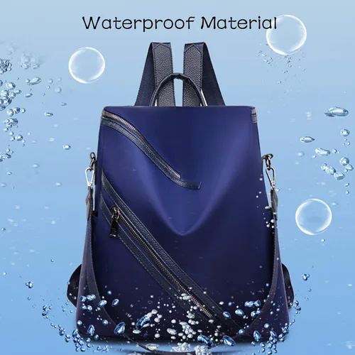 Miniatura 6 de FANDARE - Mochila para mujer, Azul / Patchwork), CC-AW003