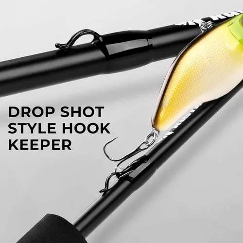Miniatura 9 de KastKing Crixus Fishing Rod and Reel Combo, High Performance Spinning & Baitcaster Combo, IM6 Graphite 2Pc Blanks, Zirconium Oxide Rings