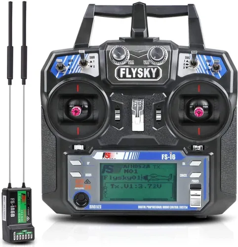 Miniatura 3 de Flysky RC Transmisor TX con receptor para RC cuadricóptero FPV Racer avión