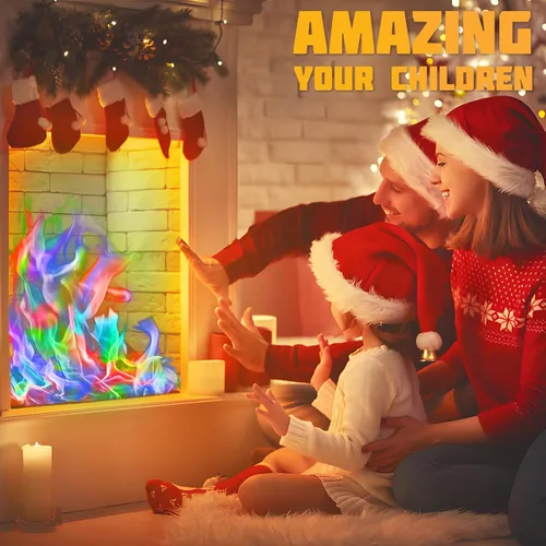 Miniatura 5 de HGD (Paquete de 28) Paquetes de Cambio de Color de Fuego de Hoguera Mágica para Hoguera - En Realidad 30pk Bono 2 Gratis, Chimenea