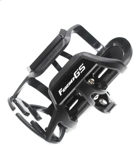 Miniatura 9 de Para F 650 GS para BMW para F650GS para F650 GS Moto CNC aleación de aluminio bebida botella de agua bebida taza titular (color : azul)