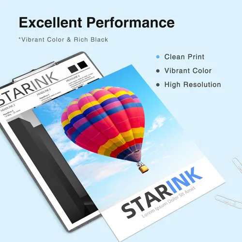 Miniatura 5 de Starink LC404 MFC-J1205W LC404XL - Cartuchos de tinta para impresora Brother 404XL LC 404 XL para MFC-J1205W MFC-J1215W MFC J1205W J1215W XL, LC404