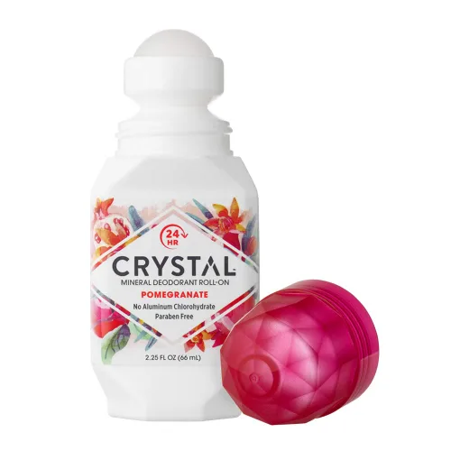 Miniatura 2 de Crystal- Desodorante mineral Roll-On manzanilla y té verde, Granada, paquete de de 12