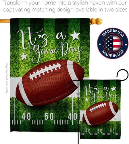 Miniatura 4 de Decoración del Super Bowl 2023 para decoración del hogar, arte de pared para habitación, patio, porche, césped, jardín, bandera, poste, tapiz al