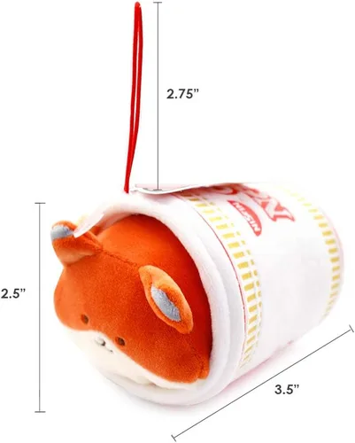 Miniatura 7 de Anirollz Juguete de peluche – Manta oficial de Nissin Cup Fideos Roll Outfitz Doll Suave, esponjoso, cálido, lindo, cómodo, seguro, almohada