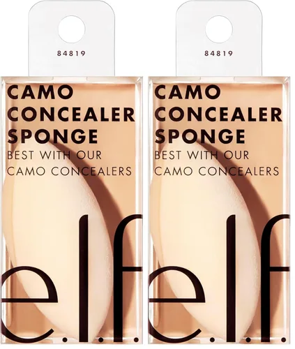 Miniatura 6 de e.l.f. Esponja correctora de camuflaje, esponja de maquillaje con espuma sin látex y extremos de doble punta para mezclar, vegana y libre