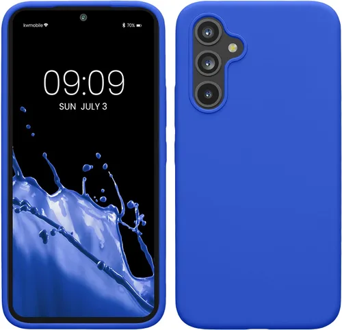 Miniatura 16 de kwmobile Funda Compatible con Samsung Galaxy A14 5G - Funda de teléfono de TPU y silicona con acabado suave - Verde Lima