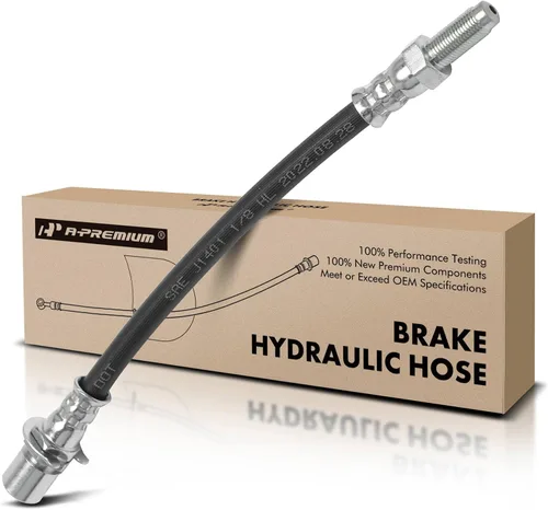 A-Premium Manguera hidráulica de freno trasero para conductor o pasajero compatible con modelos seleccionados de Ford y Mercury - Taurus, Taurus X,
