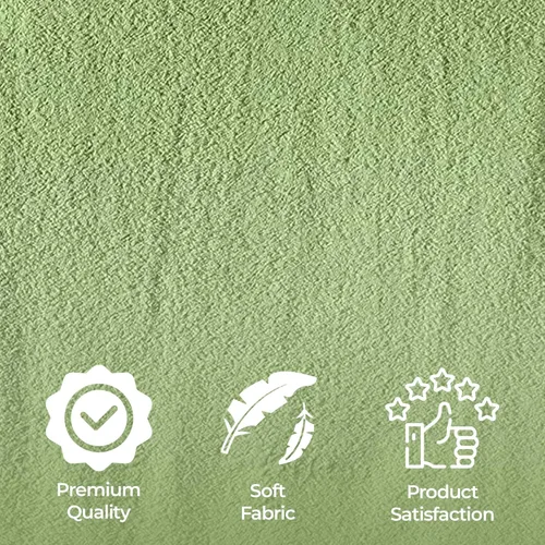 Miniatura 4 de Nine West Toalla de baño de rizo de lujo de gran tamaño, suave, afelpada y densa, extra grande, calidad de hotel, 0.23 oz/m², 1% algodón turco, Verde