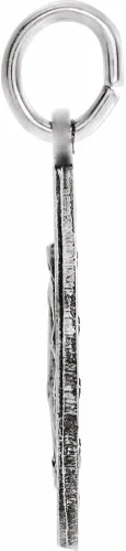 Miniatura 2 de Bonyak Jewelry Medalla milagrosa de plata de ley de 0.472in