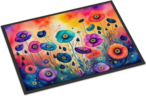 Miniatura 27 de Caroline's Treasures DAC1455MAT - Felpudo de la reina de la noche con diseño de cactus en color de 18 x 27 pulgadas, tapete para puerta delantera