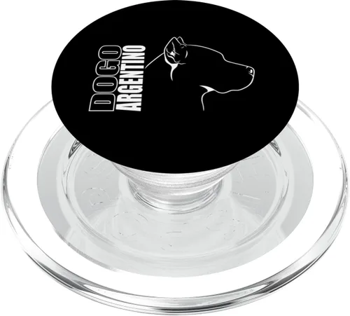 Miniatura 7 de Funny proud Dogo Argentino profile dog mom dog PopSockets Standard PopGrip