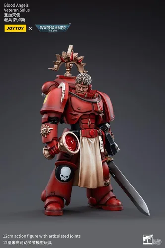Miniatura 3 de JOYTOY 1/18 Warhammer 40,000 Ángeles de Sangre Salus Veterano