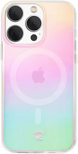 Miniatura 49 de VELVET CAVIAR Funda para iPhone 15 Pro, compatible con MagSafe, probada en caídas de 10 pies, estampado de leopardo y amatista púrpura