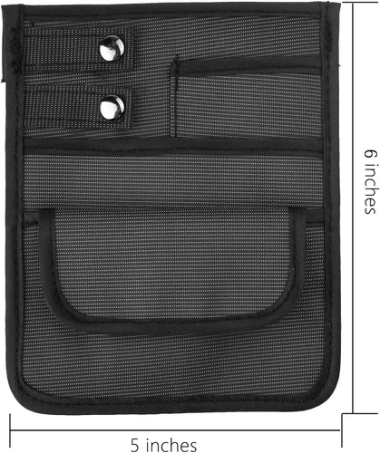 Miniatura 2 de Beautyflier Bolsa organizadora de nailon con 4 bolsillos, bolsa organizadora para accesorios, estuche de herramientas y kit de atención médica