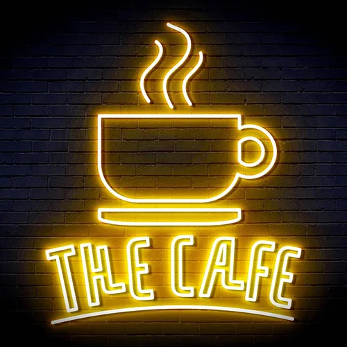 Miniatura 13 de ADVPRO Coffee – The Cafe Extra-Large Ultra-Bright LED Neon Sign - Blue & Red - st16s54-fn-j0026-br