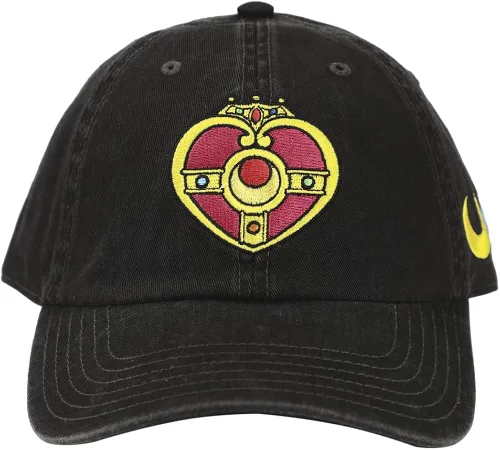 Miniatura 2 de Bioworld Sailor Moon - Emblemas bordados con diseño de pigmento, sombrero ajustable