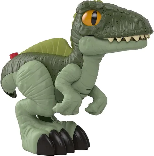 Jurassic World Toys Jurassic World Dominion Deluxe Growlin Giga XL - Juguete de dinosaurio de 10 pulgadas de alto con luces y sonidos para niños