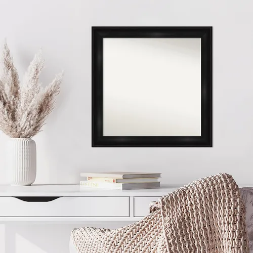Miniatura 5 de Amanti Art Espejo personalizado, gran espejo de baño estrecho, espejo de pared o espejo de tocador de baño sobre el fregadero (24 x 24 pulgadas)