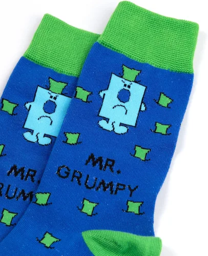 Miniatura 7 de Mr. Men Mr Grumpy Mug And Socks - Taza de café de cerámica de 11 oz