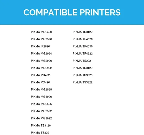 Miniatura 9 de LD©, cartuchos de tinta remanufacturados, Canon PG245XL/CL246XL HY: negro 8278B001AA y color 8280B001AA, Negro alto rendimiento