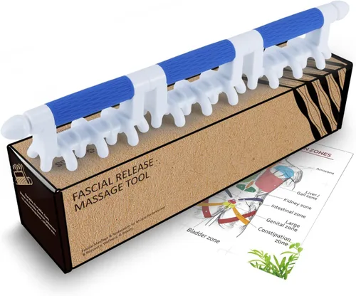 Miniatura 7 de Herramienta de Masaje Fascial Liberador Miofascial para Piel Anti-Celulitis Calmante Drenaje Linfático Punto de Activación Tejido Profundo Cuello