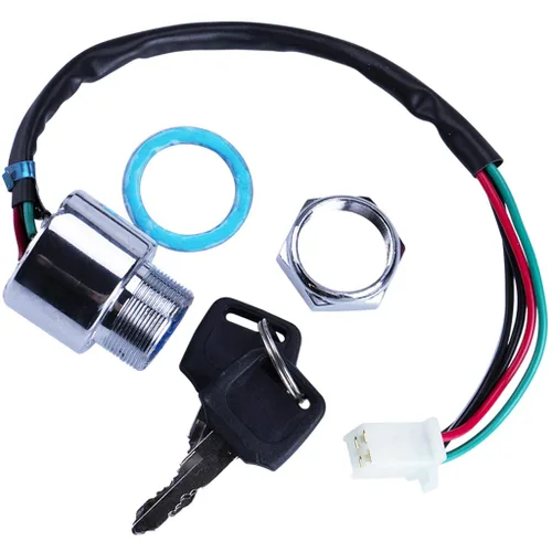 Miniatura 5 de Interruptor de encendido de llave de pin de 4 cables para Go Kart ATV Quad Dirt Bike Scooter motocicleta